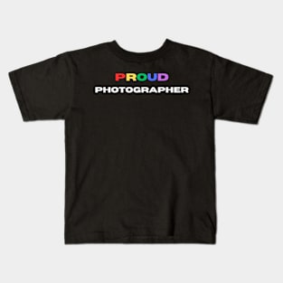 Proud photographer Kids T-Shirt